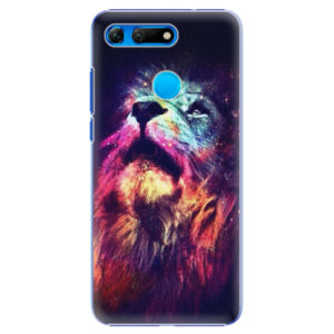 Plastové puzdro iSaprio - Lion in Colors - Huawei Honor View 20