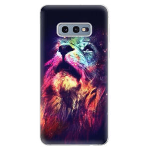 Odolné silikonové pouzdro iSaprio - Lion in Colors - Samsung Galaxy S10e