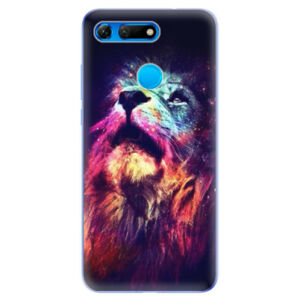 Odolné silikonové pouzdro iSaprio - Lion in Colors - Huawei Honor View 20