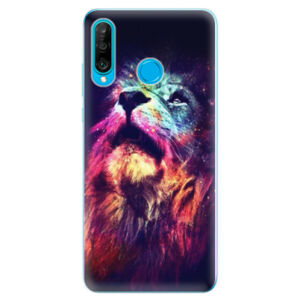 Odolné silikonové pouzdro iSaprio - Lion in Colors - Huawei P30 Lite