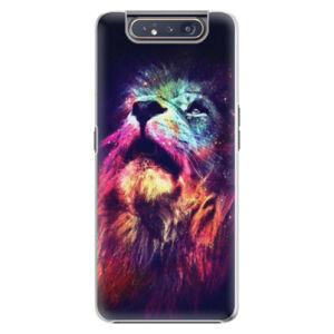 Plastové puzdro iSaprio - Lion in Colors - Samsung Galaxy A80