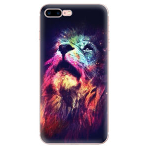 Odolné silikónové puzdro iSaprio - Lion in Colors - iPhone 7 Plus