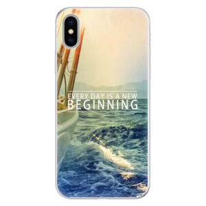 Silikónové puzdro iSaprio - Beginning - iPhone X