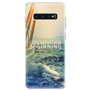 Plastové puzdro iSaprio - Beginning - Samsung Galaxy S10+