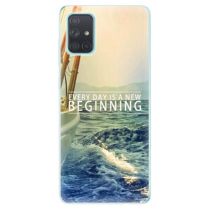 Odolné silikónové puzdro iSaprio - Beginning - Samsung Galaxy A71