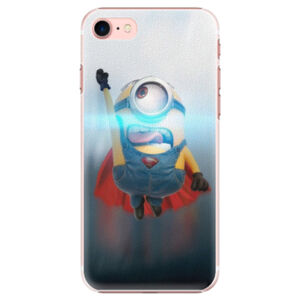 Plastové puzdro iSaprio - Mimons Superman 02 - iPhone 7