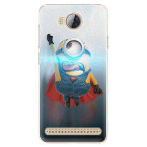 Plastové puzdro iSaprio - Mimons Superman 02 - Huawei Y3 II
