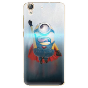 Plastové puzdro iSaprio - Mimons Superman 02 - Huawei Y6 II