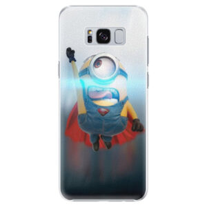 Plastové puzdro iSaprio - Mimons Superman 02 - Samsung Galaxy S8 Plus