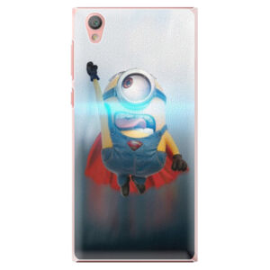 Plastové puzdro iSaprio - Mimons Superman 02 - Sony Xperia L1