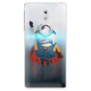 Plastové puzdro iSaprio - Mimons Superman 02 - Nokia 3