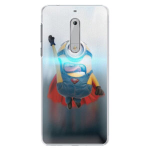 Plastové puzdro iSaprio - Mimons Superman 02 - Nokia 5