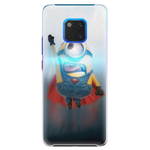 Plastové puzdro iSaprio - Mimons Superman 02 - Huawei Mate 20 Pro