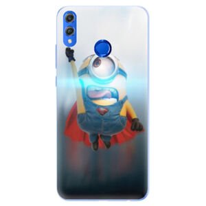 Silikónové puzdro iSaprio - Mimons Superman 02 - Huawei Honor 8X