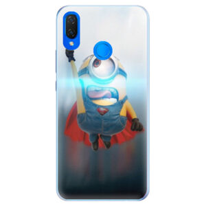 Silikónové puzdro iSaprio - Mimons Superman 02 - Huawei Nova 3i