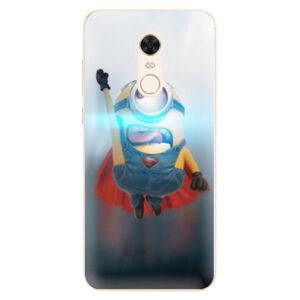 Silikónové puzdro iSaprio - Mimons Superman 02 - Xiaomi Redmi 5 Plus
