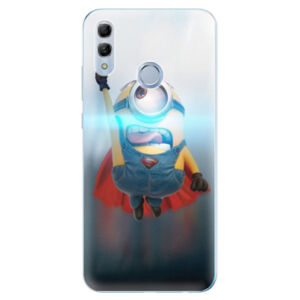 Odolné silikonové pouzdro iSaprio - Mimons Superman 02 - Huawei Honor 10 Lite
