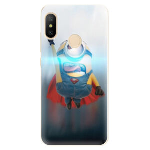 Odolné silikónové puzdro iSaprio - Mimons Superman 02 - Xiaomi Mi A2 Lite