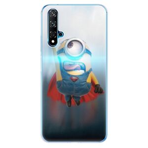 Odolné silikónové puzdro iSaprio - Mimons Superman 02 - Huawei Nova 5T