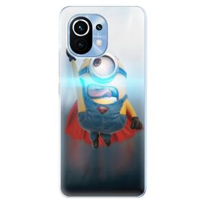 Odolné silikónové puzdro iSaprio - Mimons Superman 02 - Xiaomi Mi 11