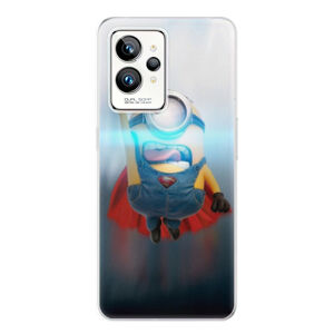 Odolné silikónové puzdro iSaprio - Mimons Superman 02 - Realme GT 2 Pro