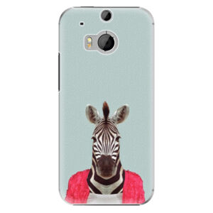 Plastové puzdro iSaprio - Zebra 01 - HTC One M8