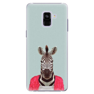 Plastové puzdro iSaprio - Zebra 01 - Samsung Galaxy A8+