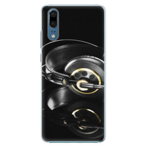 Plastové puzdro iSaprio - Headphones 02 - Huawei P20