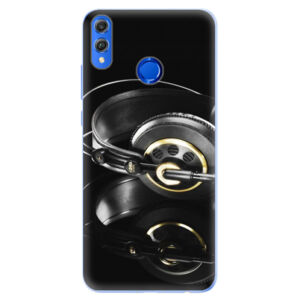 Silikónové puzdro iSaprio - Headphones 02 - Huawei Honor 8X