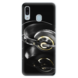 Silikónové puzdro iSaprio - Headphones 02 - Samsung Galaxy A30