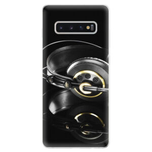 Odolné silikonové pouzdro iSaprio - Headphones 02 - Samsung Galaxy S10+