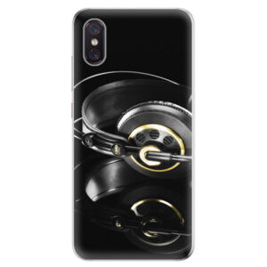 Odolné silikonové pouzdro iSaprio - Headphones 02 - Xiaomi Mi 8 Pro