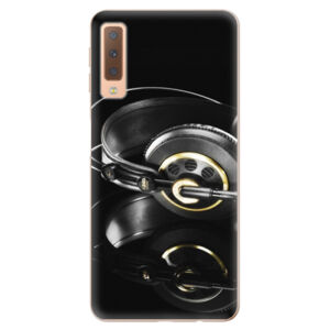 Odolné silikónové puzdro iSaprio - Headphones 02 - Samsung Galaxy A7 (2018)