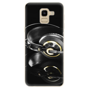 Odolné silikónové puzdro iSaprio - Headphones 02 - Samsung Galaxy J6
