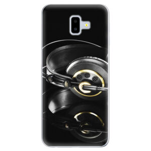 Odolné silikónové puzdro iSaprio - Headphones 02 - Samsung Galaxy J6+