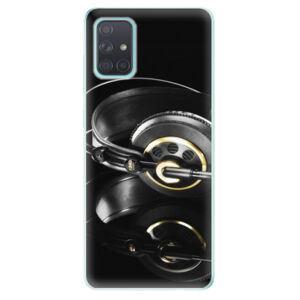 Odolné silikónové puzdro iSaprio - Headphones 02 - Samsung Galaxy A71