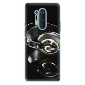 Odolné silikónové puzdro iSaprio - Headphones 02 - OnePlus 8 Pro