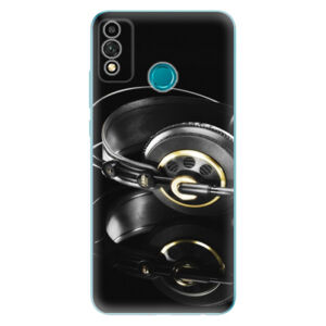 Odolné silikónové puzdro iSaprio - Headphones 02 - Honor 9X Lite