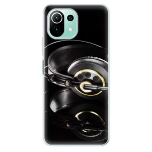 Odolné silikónové puzdro iSaprio - Headphones 02 - Xiaomi Mi 11 Lite