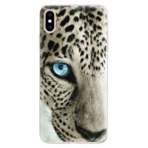 Silikónové puzdro iSaprio - White Panther - iPhone XS Max