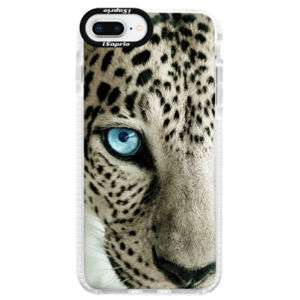 Silikónové púzdro Bumper iSaprio - White Panther - iPhone 8 Plus