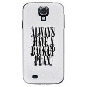 Plastové puzdro iSaprio - Backup Plan - Samsung Galaxy S4