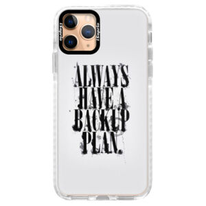 Silikónové puzdro Bumper iSaprio - Backup Plan - iPhone 11 Pro