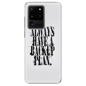 Plastové puzdro iSaprio - Backup Plan - Samsung Galaxy S20 Ultra