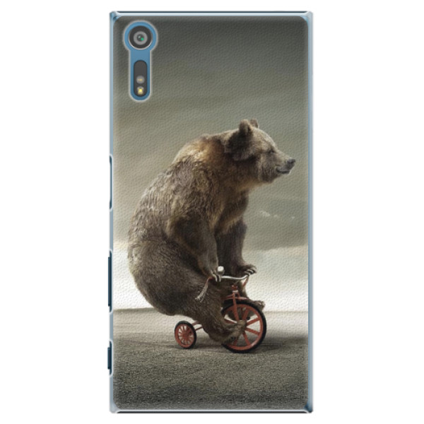 Plastové puzdro iSaprio - Bear 01 - Sony Xperia XZ