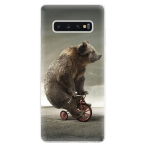 Odolné silikonové pouzdro iSaprio - Bear 01 - Samsung Galaxy S10+