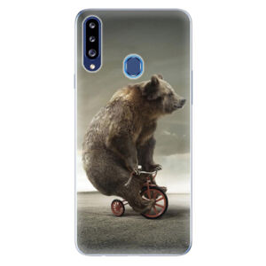 Odolné silikónové puzdro iSaprio - Bear 01 - Samsung Galaxy A20s