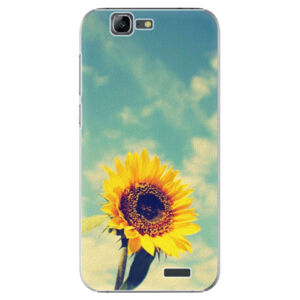 Plastové puzdro iSaprio - Sunflower 01 - Huawei Ascend G7