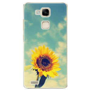 Plastové puzdro iSaprio - Sunflower 01 - Huawei Ascend Mate7
