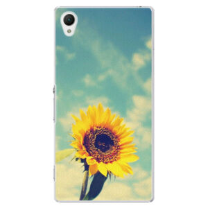 Plastové puzdro iSaprio - Sunflower 01 - Sony Xperia Z1